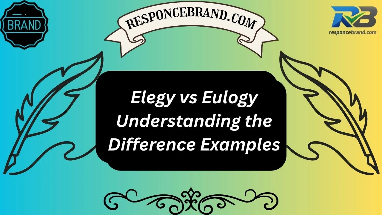 Elegy vs Eulogy Understanding the Difference Examples