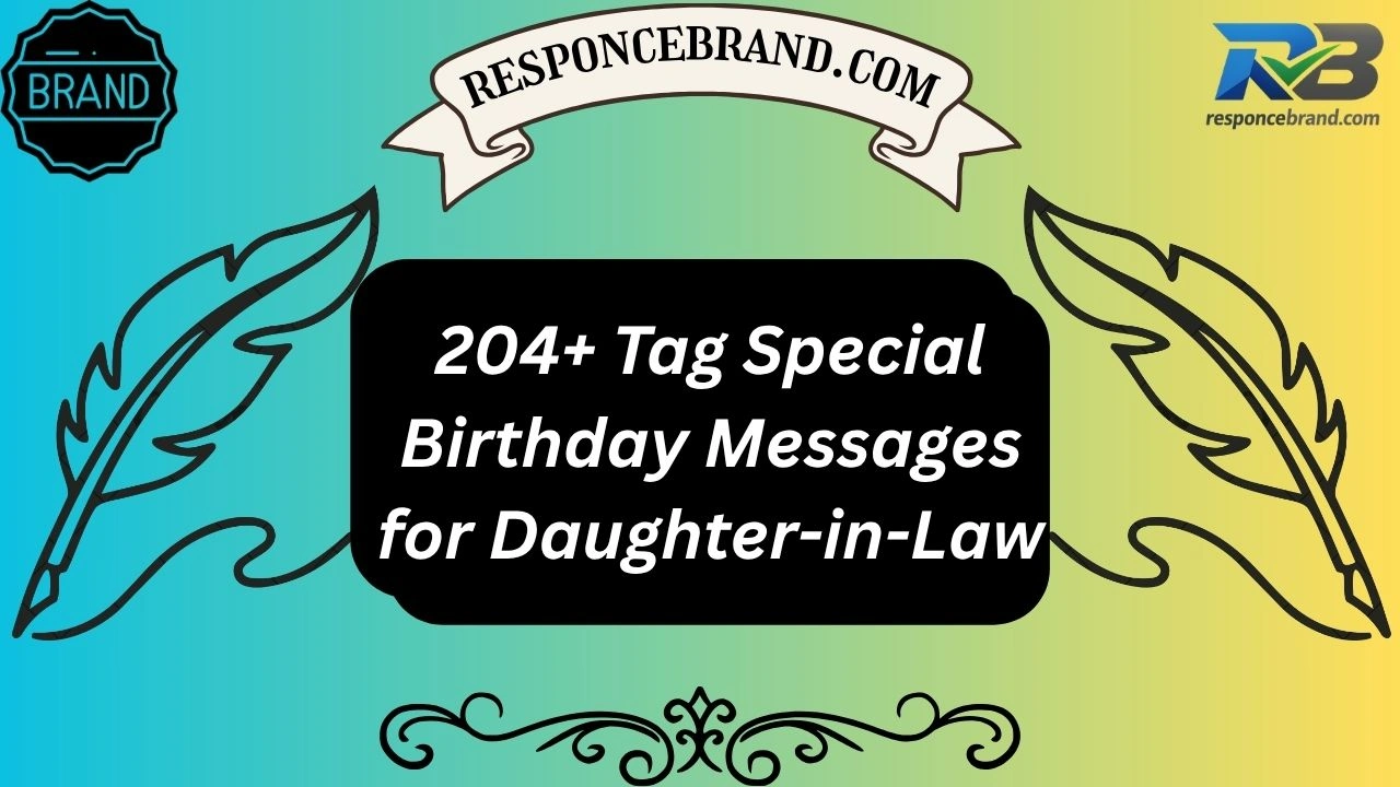 204+ Tag Special Birthday Messages for Daughter-in-Law