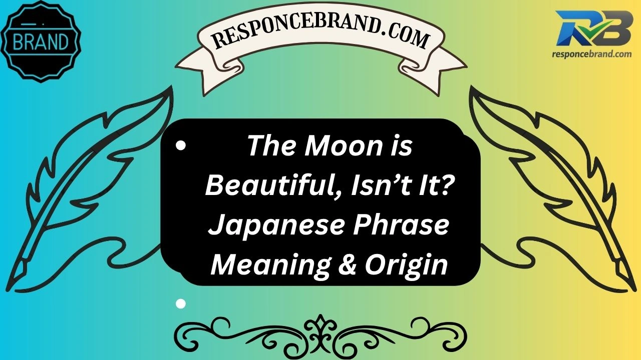 The Moon is Beautiful, Isn’t It? Japanese Phrase Meaning & Origin